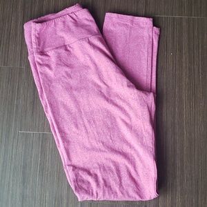 LuLaRoe pink leggings